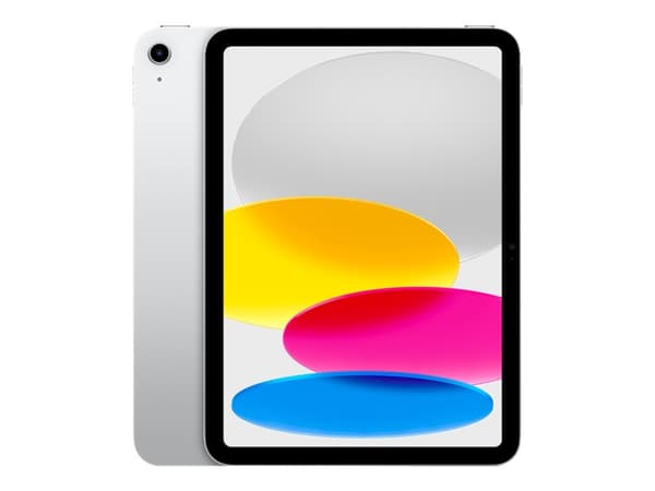 Apple 10.9-inch iPad Wi-Fi + Cellular - 10. generasjon - tablet - 256 GB - 10.9" IPS (2360 x 1640) - 3G, 4G, 5G - LTE - sølv
