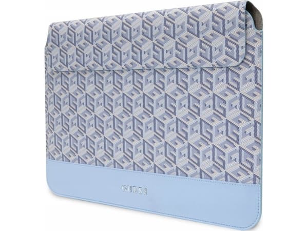Etui Guess Guess GCube Stripes Sleeve - Etui na notebooka 14" (niebieski)