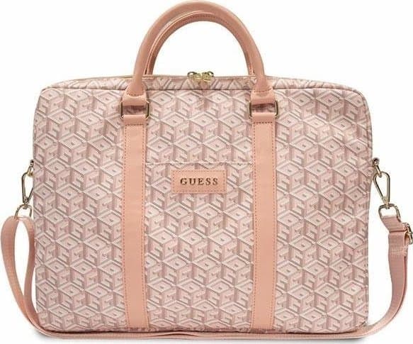 Guess Bag GUCB15HGCFSEW 16"brown GCube Stripes