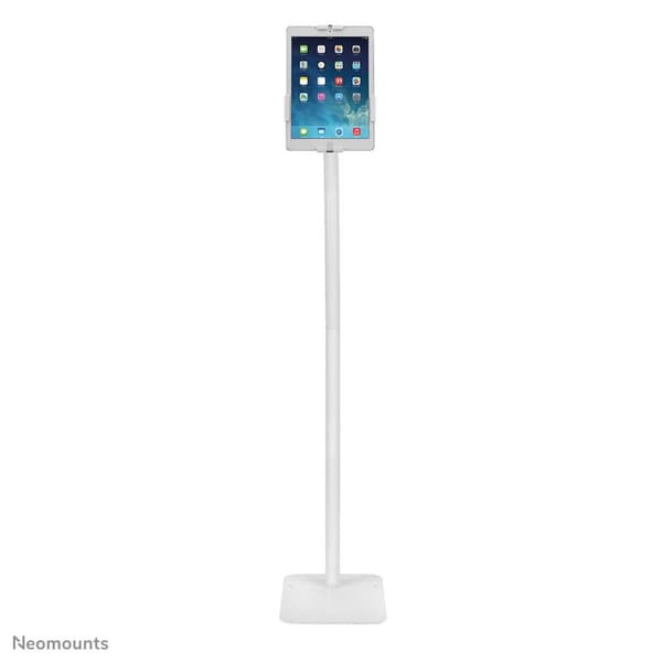 Neomounts fra Newstar FL15-625WH1 - stativ - til tablet - låsbar - stål - hvid - skærmstørrelse: 20,1-27,9 cm (7,9" - 27,90 cm (11") - gulvmontering (