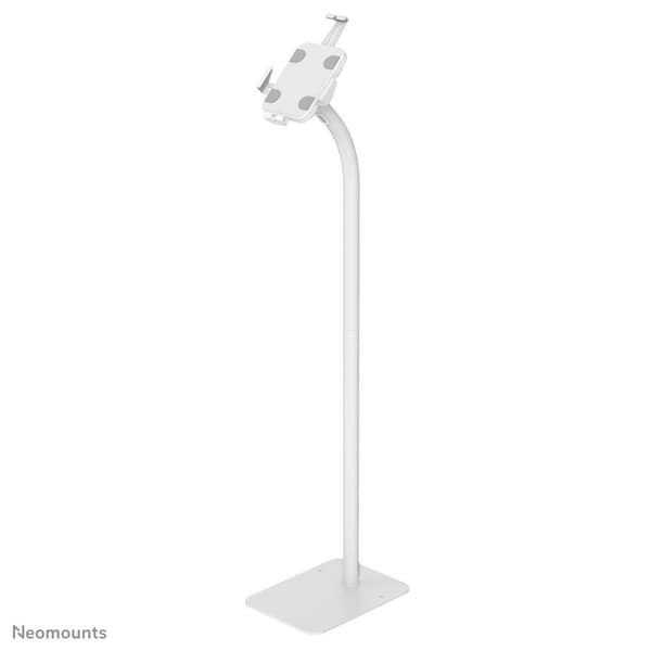 Neomounts fra Newstar FL15-625WH1 - stativ - til tablet - låsbar - stål - hvid - skærmstørrelse: 20,1-27,9 cm (7,9" - 27,90 cm (11") - gulvmontering (