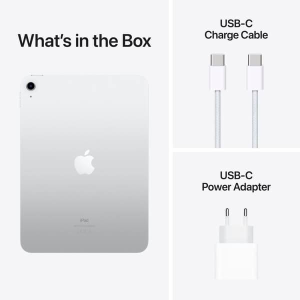 Apple 10.9-tommers iPad Wi-Fi 256 GB - Sølv