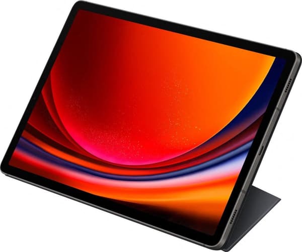 Samsung Smart Book Cover Galaxy Tab S9+:lle, musta (EF-BX810PBEGWW)