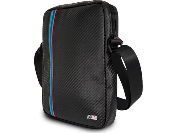 Kotelo tabletille BMW Laukku BMW BMTB8MCPBK Tablet 8" Musta/Musta Carbon/Tricolor Stripe Musta/Musta Carbon/Tricolor Stripe