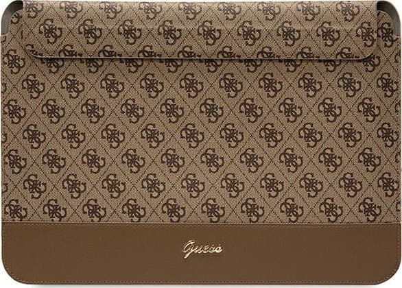 Etui Guess Guess Sleeve GUCS14PS4SGW 14" brązowy/ brown 4G Stripe Metal Logo