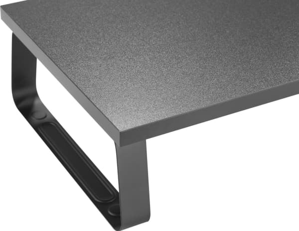 Laptopstativ Mozos MOZOS DUAL RISER S hylla för dubbla bildskärmar