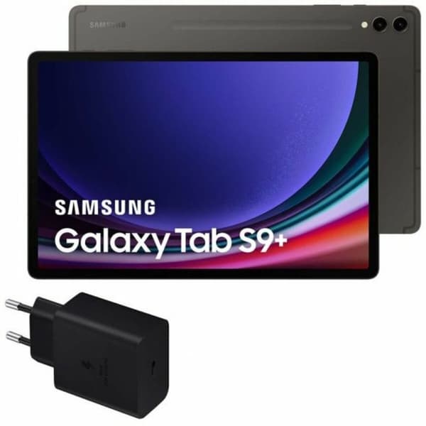 Nettbrett Samsung Galaxy Tab S9+ 5G 12,4" Grå Grafitt
