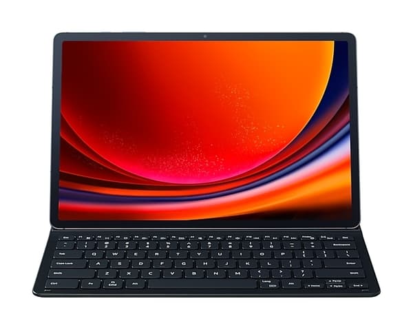 Samsung EF-DX810 - Tastatur og Folio-etui (bogomslag) - Slankt - Bluetooth, POGO-stift - Sort tastatur, Sort etui - til Galaxy Tab S9+ (EF-DX810BBGGDE