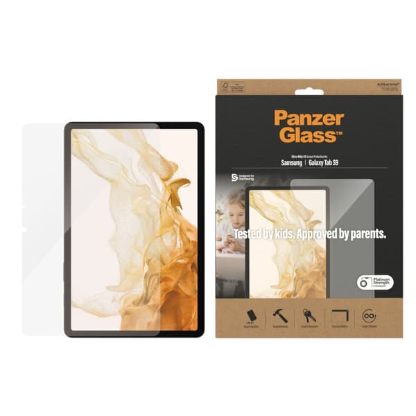 PanzerGlass - Tablet skærmbeskytter (10 styk) - til Samsung Galaxy Tab S9 (7332)