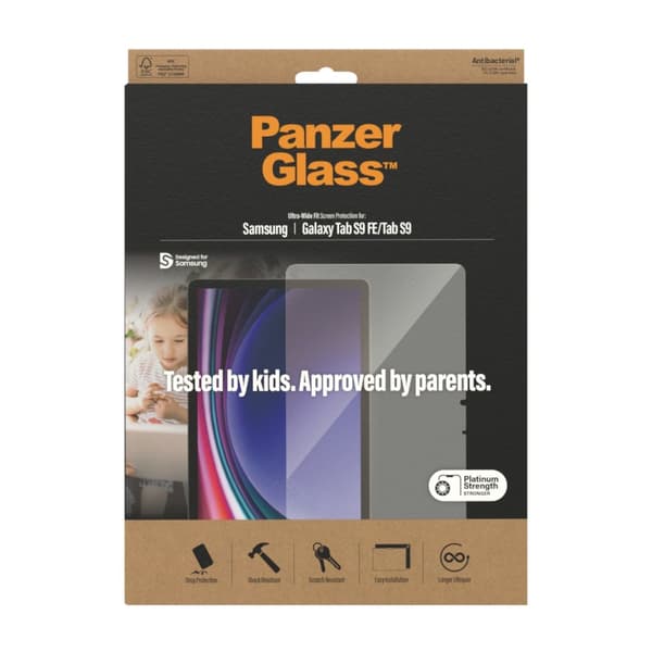 PanzerGlass - Tablet skærmbeskytter (10 styk) - til Samsung Galaxy Tab S9 (7332)