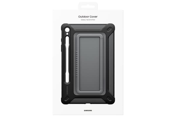Samsung EF-RX710 - Bagcover til tablet - Udendørs - Titanium - til Galaxy Tab S9