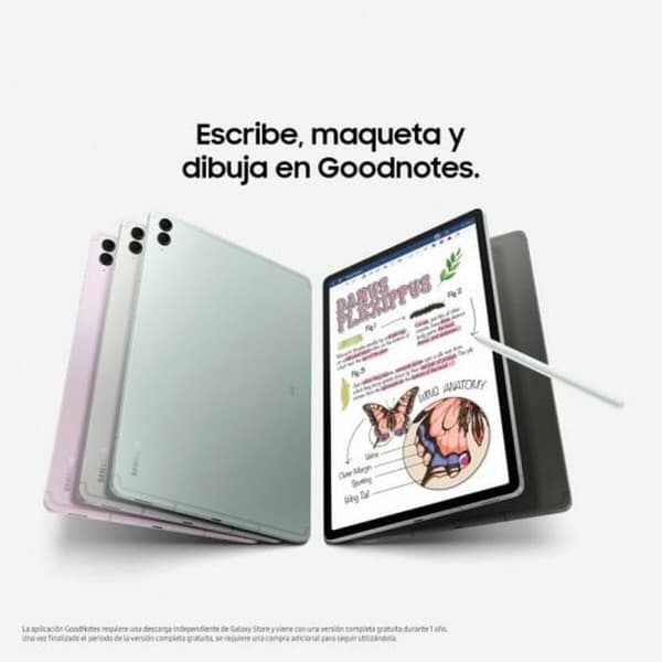 Tablet Samsung Galaxy Tab S9 FE 1 TB 128 GB Grøn