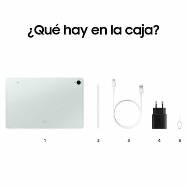 Tablet Samsung Galaxy Tab S9 FE 1 TB 128 GB Grøn