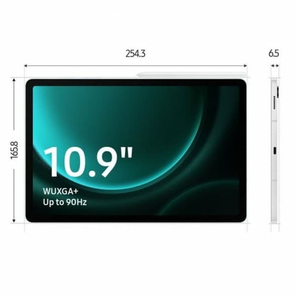 Nettbrett Samsung Galaxy Tab S9 FE 8 GB RAM 256 GB Grå