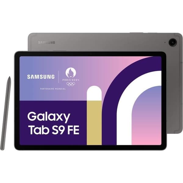 Samsung Galaxy Tab S9 FE 10,9" 5G 256GB Touch Tablet antracit Grå