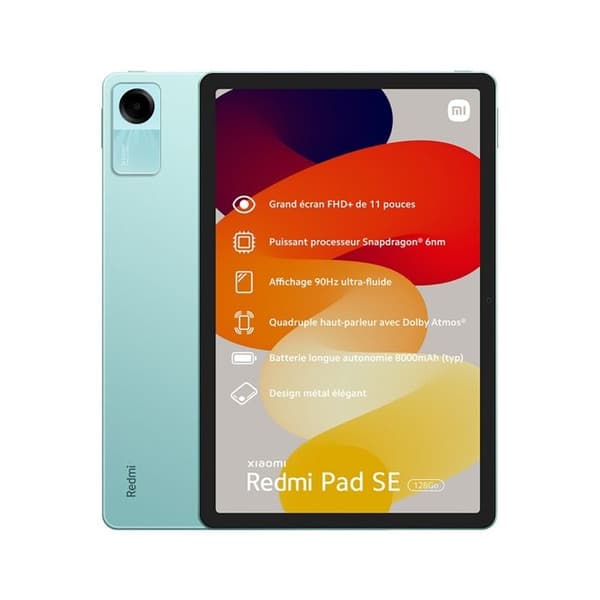 XIAOMI Redmi Pad SE 4 Tablet - 11" - 128GB - Mintgrön