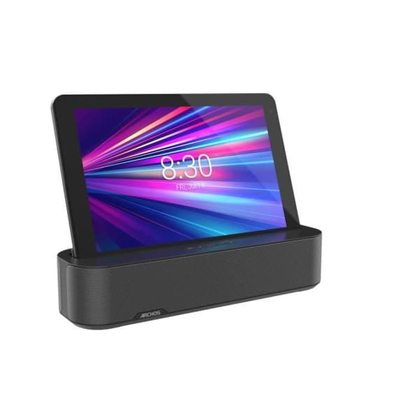 Touch Tablet - ARCHOS - A101 OXYGENE ULTRA 4G FHD - 10.1 - RAM 4GB - 64 GB - Svart + Bluetooth Station 360° ljud och laddning