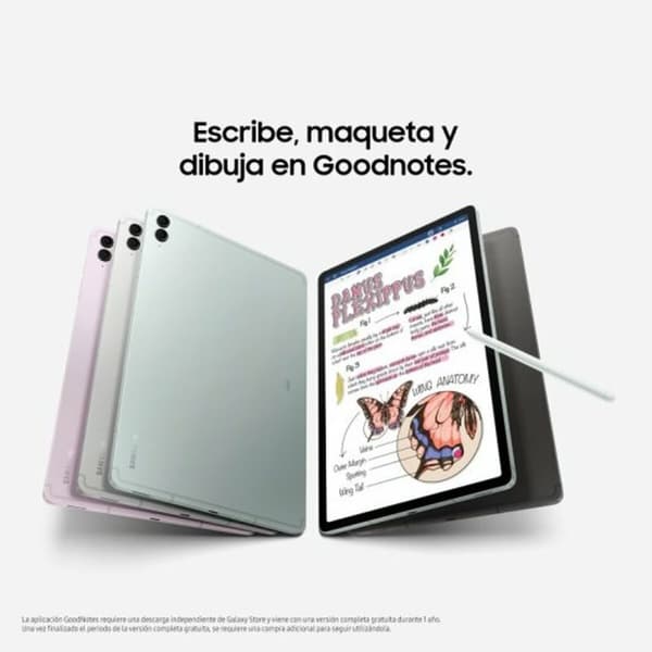 Tablet Samsung Galaxy Tab S9 FE+ 12,4" 128 GB Grå