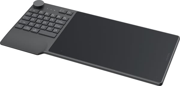 Graphic Tablet HUION Inspiroy Keydial KD200, USB-C, Bluetooth, Metal Grey