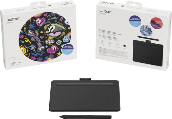 Graphic Tablet Wacom Intuos Small, Black