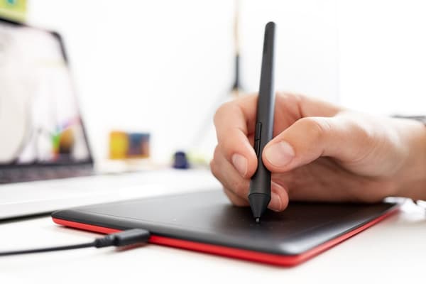 Graphic Tablet One by Wacom Small, Black