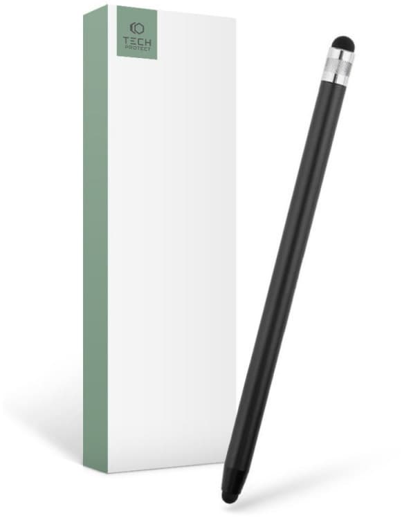 Tech-Protect stylus pen Aluminum Touch Pen, black