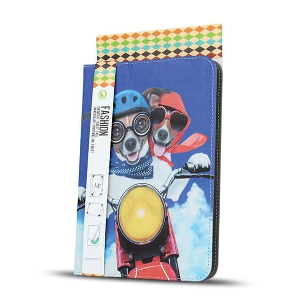 GreenGo Riding Dogs Fashion Series 7-8" Universal Tablet Case