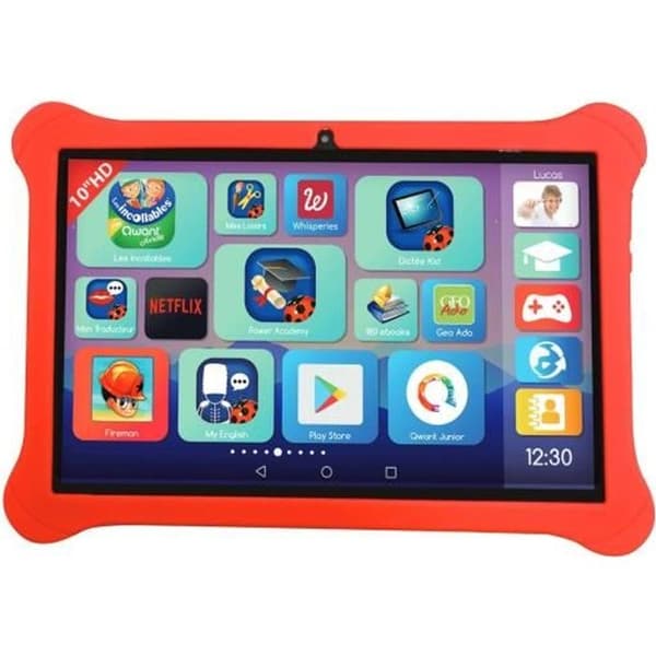 LexiTab Master 7 edutainment surfplatta - LEXIBOOK - Vit - Wi-Fi - Batteri