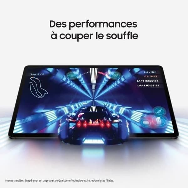Samsung Galaxy Tab S9+ 12,4" 256GB WIFI CREAM pekskärmsplatta - Surfplatta med Galaxy AI