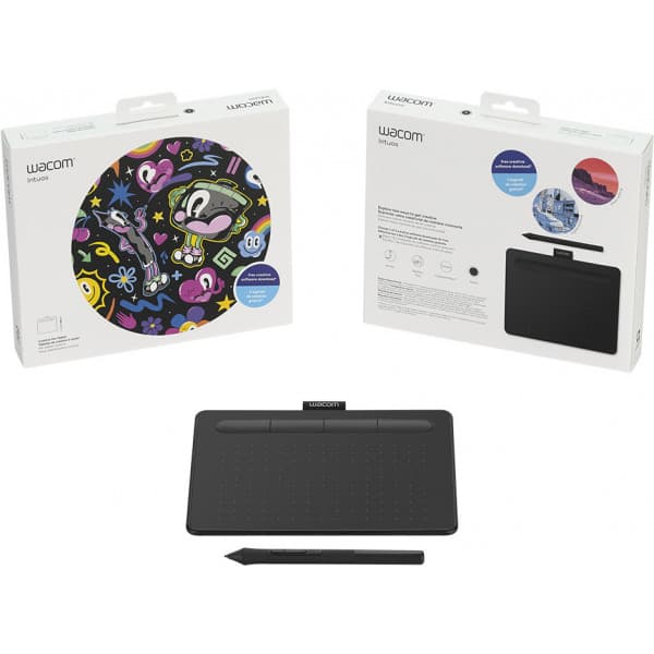 Wacom Intuos S tegnebord, sort