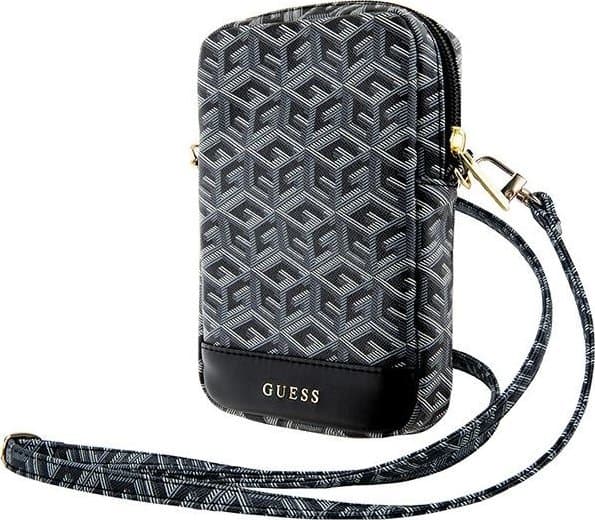 Dėklas Guess Torebka GUWBZPGCSPGK juoda/juodas Vetoketju GCube Pohja raitainen