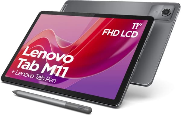 Lenovo TAB M11 LTE 11" FHD/4GB/128GB/7040MAH + PEN Grå