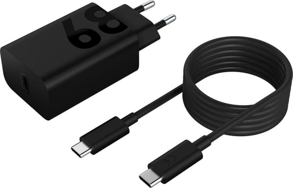 Lenovo 68W USB-C laddare Svart