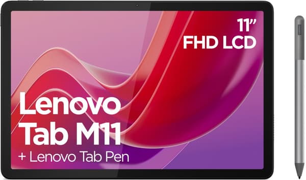Lenovo TAB M11 11" FHD/4GB/128GB/7040MAH/WIFI + PEN Grön