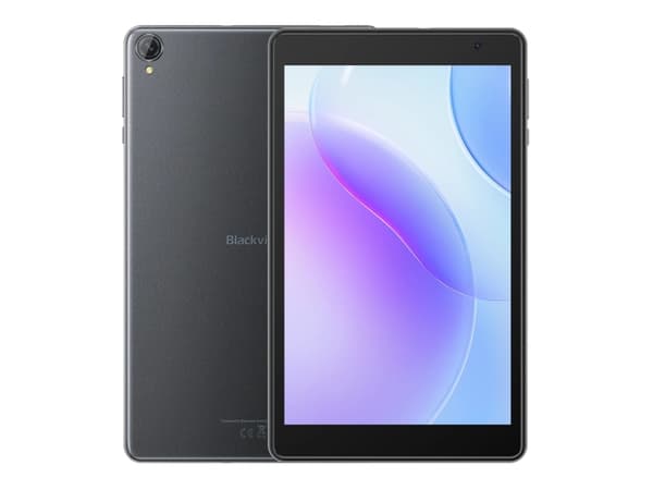Blackview Tab 50 Wifi, 20,3 cm (8"), 800 x 1280 pixlar, 128 GB, 4 GB, 355 g, Grå Grå