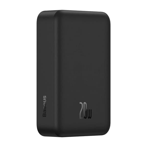 Baseus Magnetic Mini Powerbank Wireless charging 20000 mAh 20 W Black