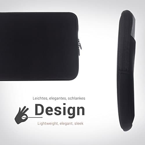 honju DarkRoom neopren taske/ærme | 10" - 11" tablets og notebooks | sort | bulk | 88011 (88011)