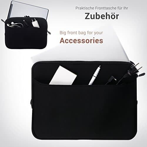 honju DarkRoom neopren taske/ærme | 10" - 11" tablets og notebooks | sort | bulk | 88011 (88011)