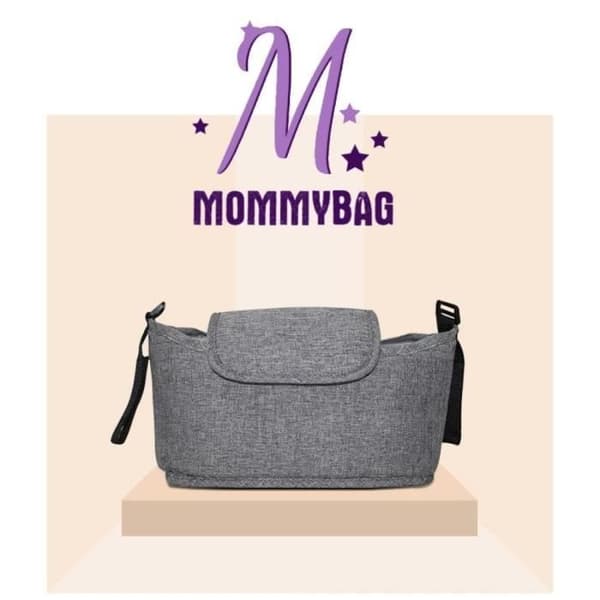MAVURA barnvagnsväska » MOMMYBAG barnvagnsväska buggy stroller organizer babyväska flaskhållare dryckeshållare väska