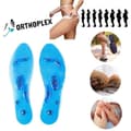 Miniatyrbild 3 av 4: MAVURA innersulor »ORTHOPLEX akupressur innersulor ergonomiska magnetiska gel massage innersulor«