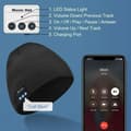 Miniatyrbild 4 av 4: MAVURA Beanie » EVERSEE Trådlöst Bluetooth Beanie Headset Tvättbart handsfree stereoheadset «