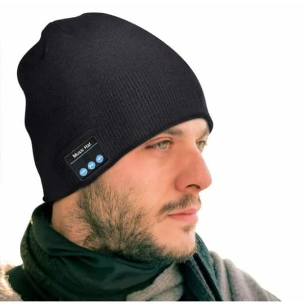 MAVURA Beanie » EVERSEE Trådlöst Bluetooth Beanie Headset Tvättbart handsfree stereoheadset «