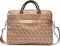 Miniatyrbild 3 av 3: Torba Guess do notebooka 16 cali GCube Stripes beżowa (GUE002884)