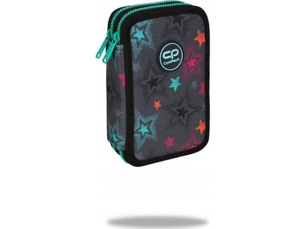 Piórnik Epson Double decker school pencil case with equipment Coolpack Jumper 2 Milky Way