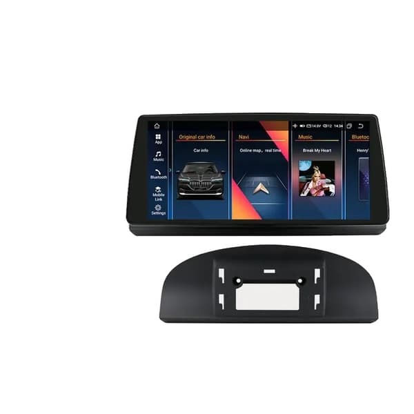 Android-bilstereo, 10,33-tums skärm, Carplay-integration, E60 09-10 8-256G CIC