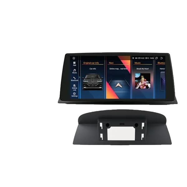 Android-autoradio, 10,33 tuuman näyttö, Carplay-integrointi, E60 09-10 8-256G CIC