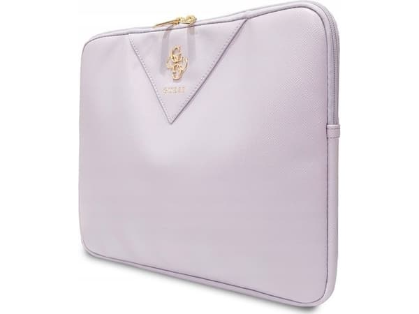 Etui Guess Guess Triangle 4G Sleeve - Etui na notebooka 13" / 14" (fioletowy)