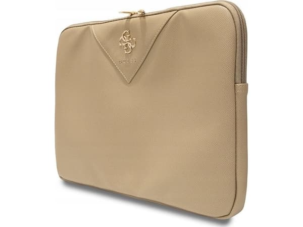 Etui Guess Guess Triangle 4G Sleeve - Etui na notebooka 13" / 14" (złoty)