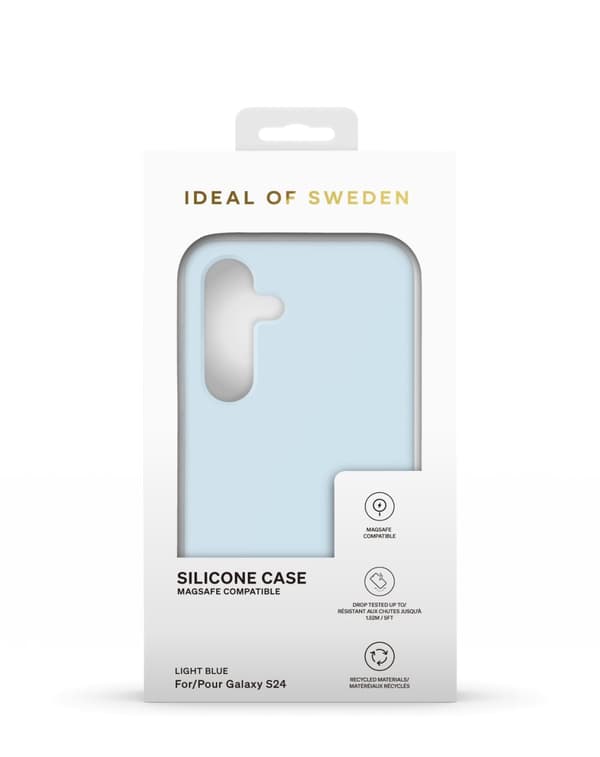 Silicone Case MagSafe Galaxy S24 / S25 Light Blue