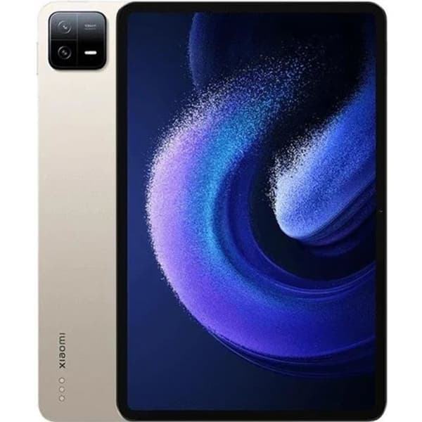 Pekskärmsplatta - XIAOMI PAD 6 - 6 GB 128 GB - 11" WQHD+ - Snapdragon™ 870 8840mAh batteri 13 MP kamera Champagne Guld